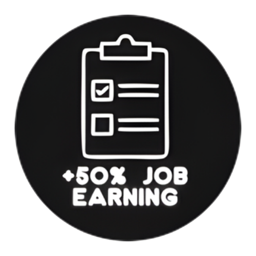 +50% Job Earning